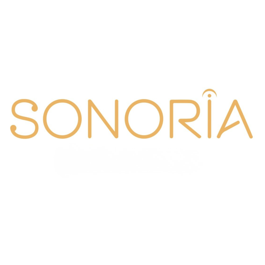 Logotipo de Sonoria, gestión musical profesional