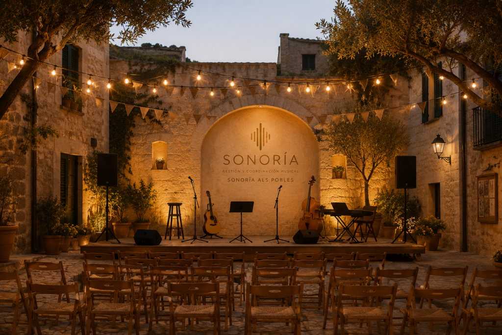 Proyecto musical Sonoria als Pobles para fiestas populares